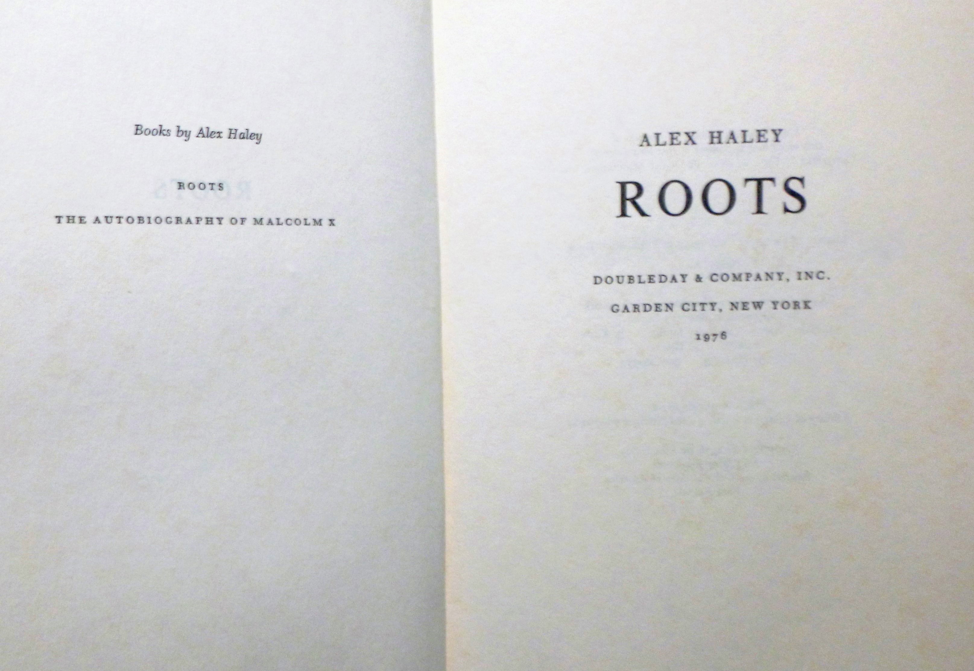 roots by alex haley